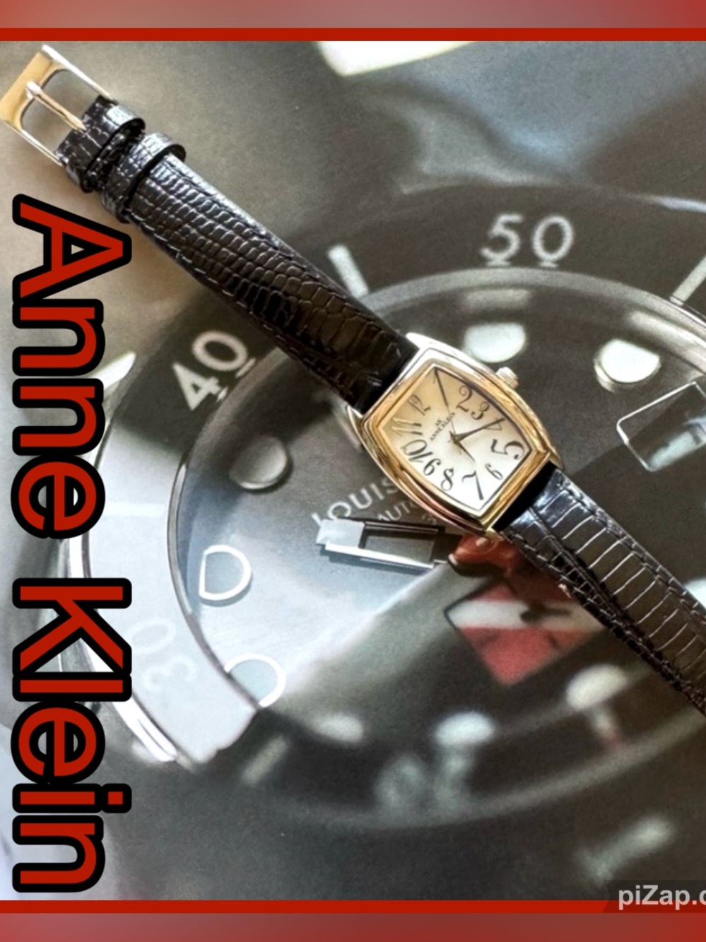 🖤Anne Klein Interchangeable Women's Watch w/ 4 Leather Bands